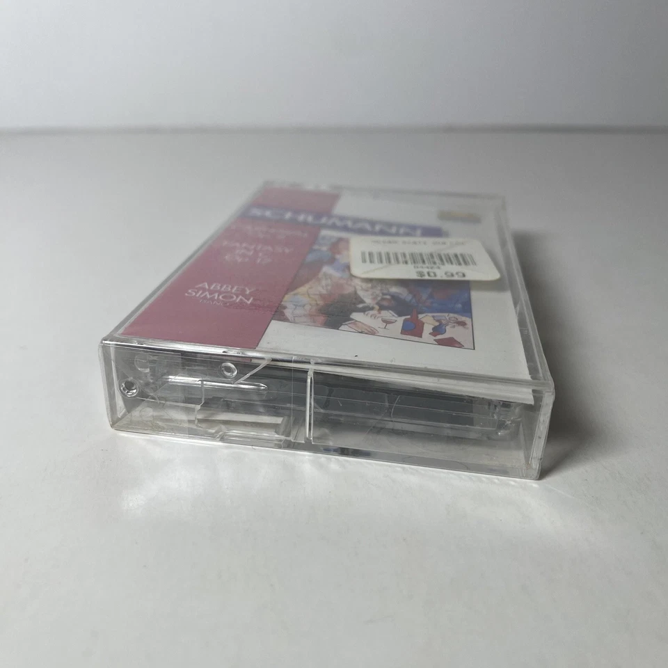 Abbey Simon 1995 Cassette Tape Schumann Carnaval Op 9 Fantasie In C 17 Sealed - Image 3 of 4