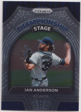 2022 Panini Prizm Championship Stage #CS-4 Ian Anderson Atlanta Braves