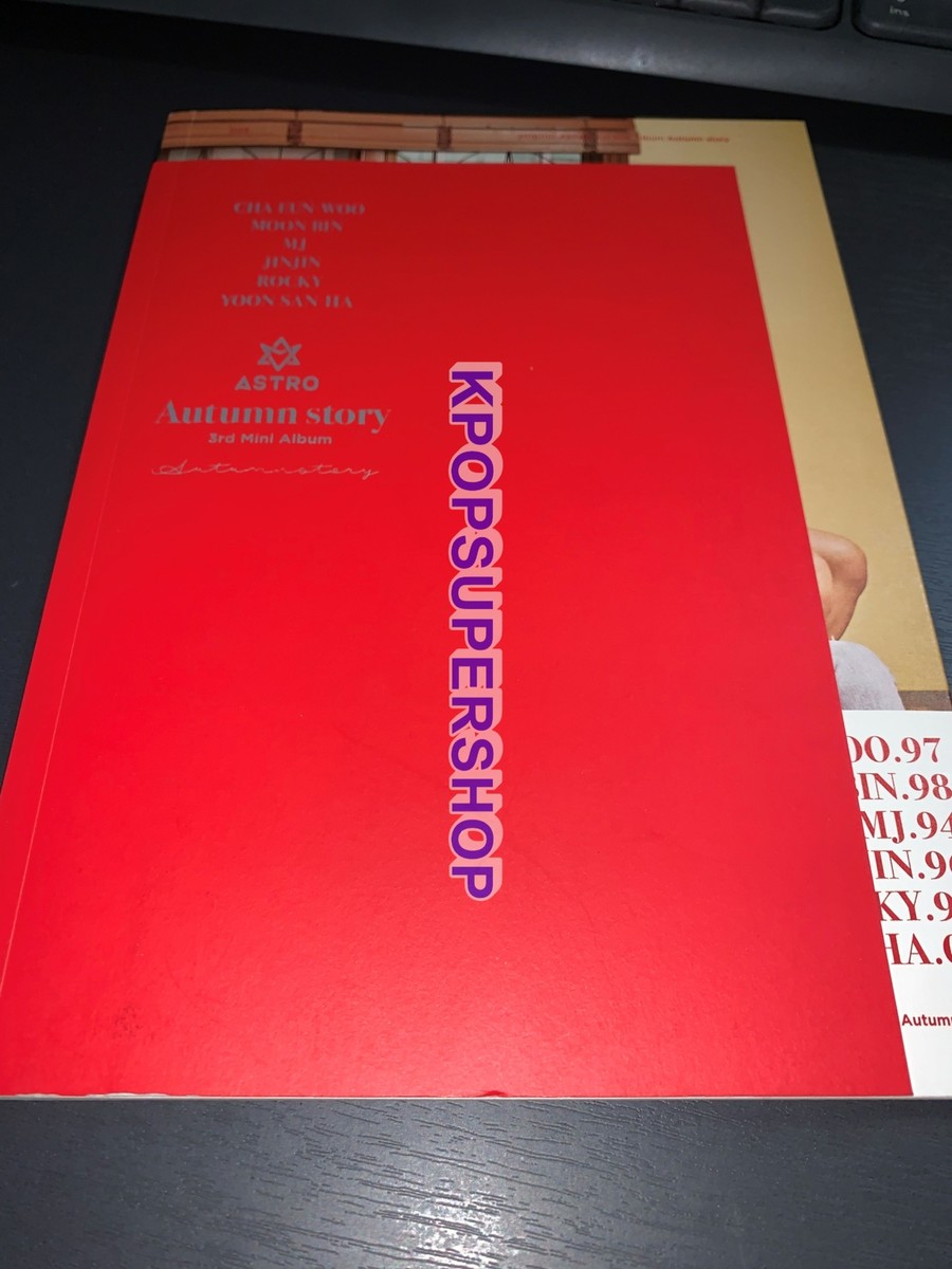 Astro 3rd Mini Album Autumn Story Great No Photocards Photobook