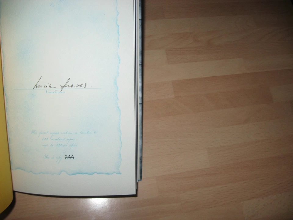 Carlos Ruiz Zafon Signed trans. The City Of Mist Numbered 1st Subterranean Press - Image 2 of 4