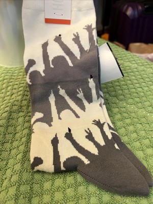 hot sox men's socks festival gray