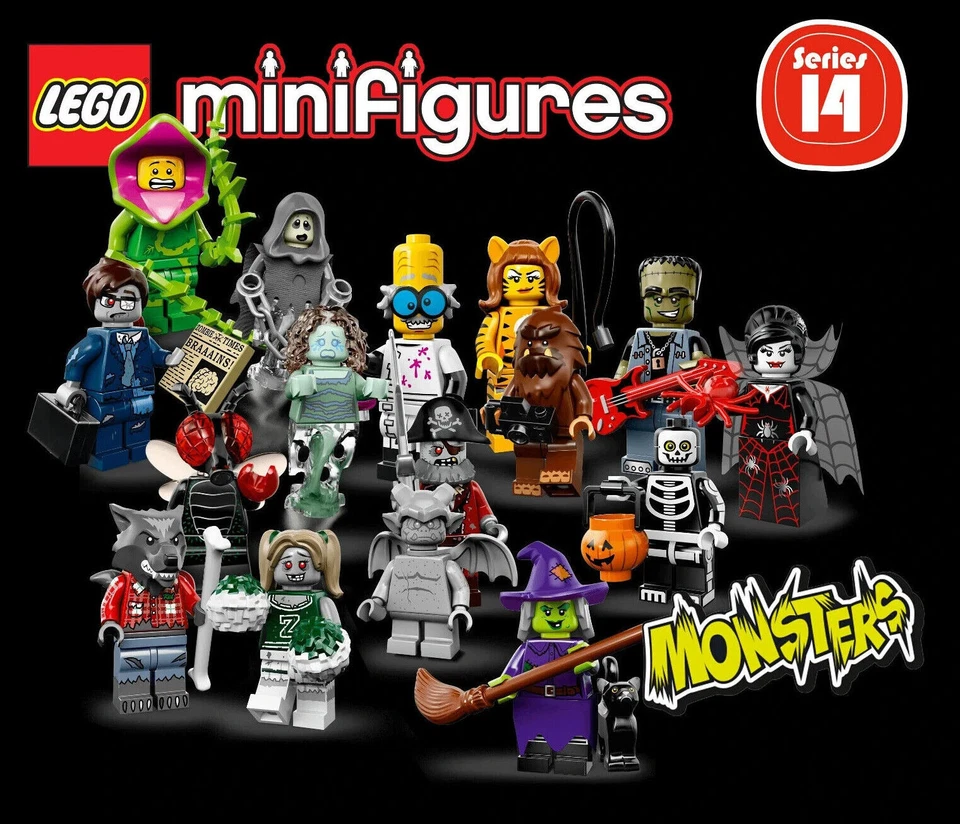 Juego completo de (16) minifiguras Lego serie 14 71010 nuevas selladas de fábrica 2015 Foto 3 de 4