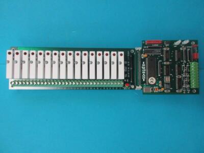 OPTO 22 G4PB16H CONTROL BOARD W/ 16 G4 IDC5 INPUT 10-32 VCD 5V LOGIC MODULES