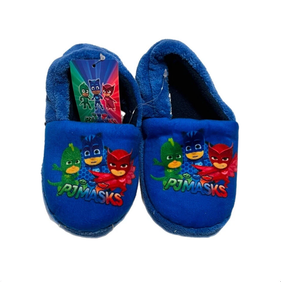 TVM Kinder Jungen Mädchen PJ MASKS Slipper Hausschuhe 24, 25, 26, 27, 29
