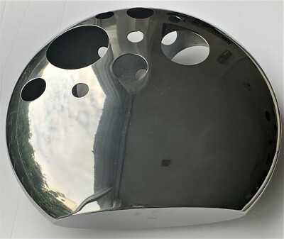 20/21th Century Philippi Design Modern Stainless Steel Chrome Vase Sculpture