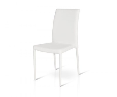 Stuhl Mittagessen Kunstleder Synthetische Gepolstert Synthetische Set 4