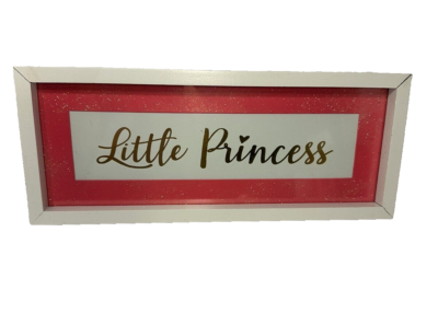 #ad girls little princess home decor wall hang picture $19.99