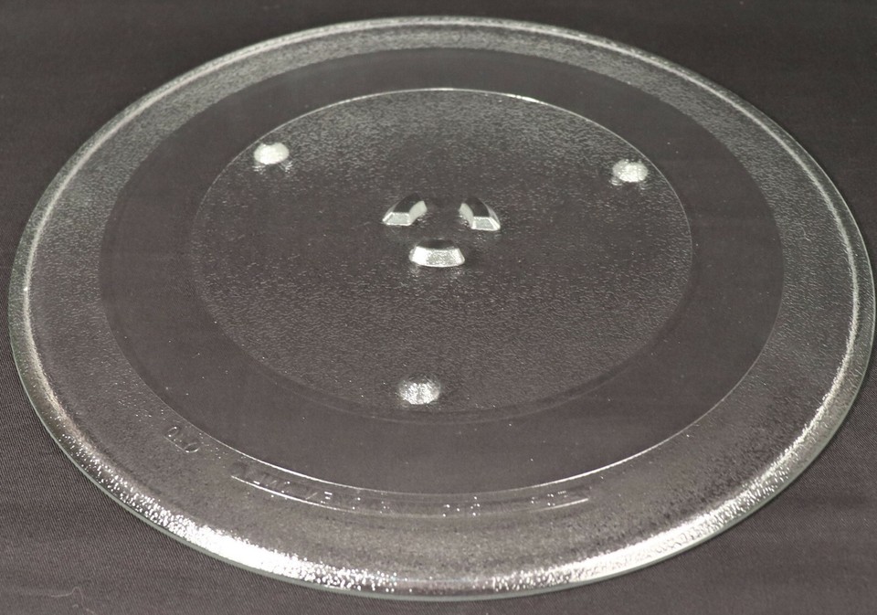 GE Microwave Glass Turntable Tray Plate 14" Replacement WB49X10193