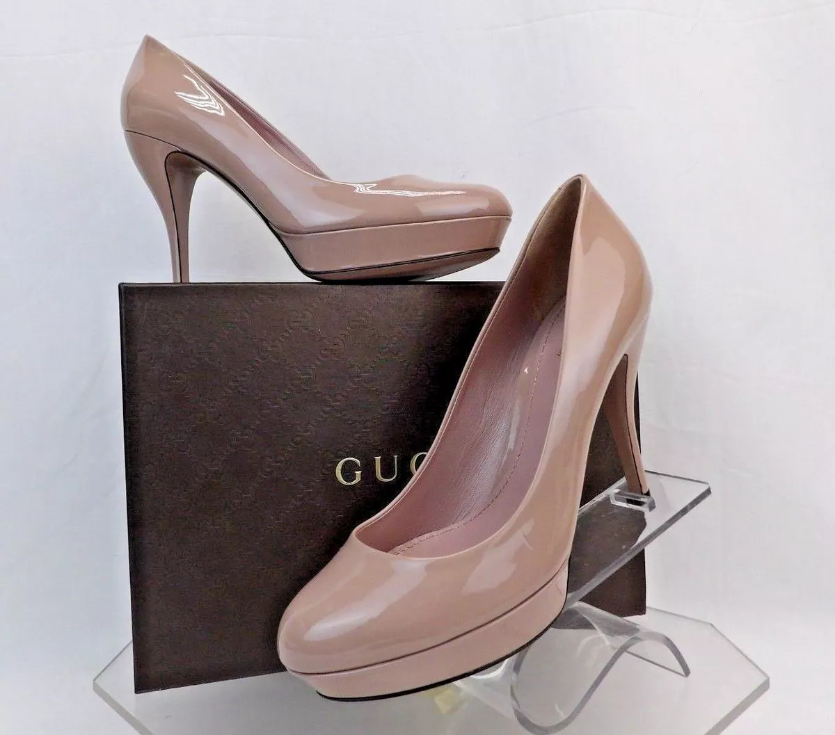 Gucci nude cheap pumps