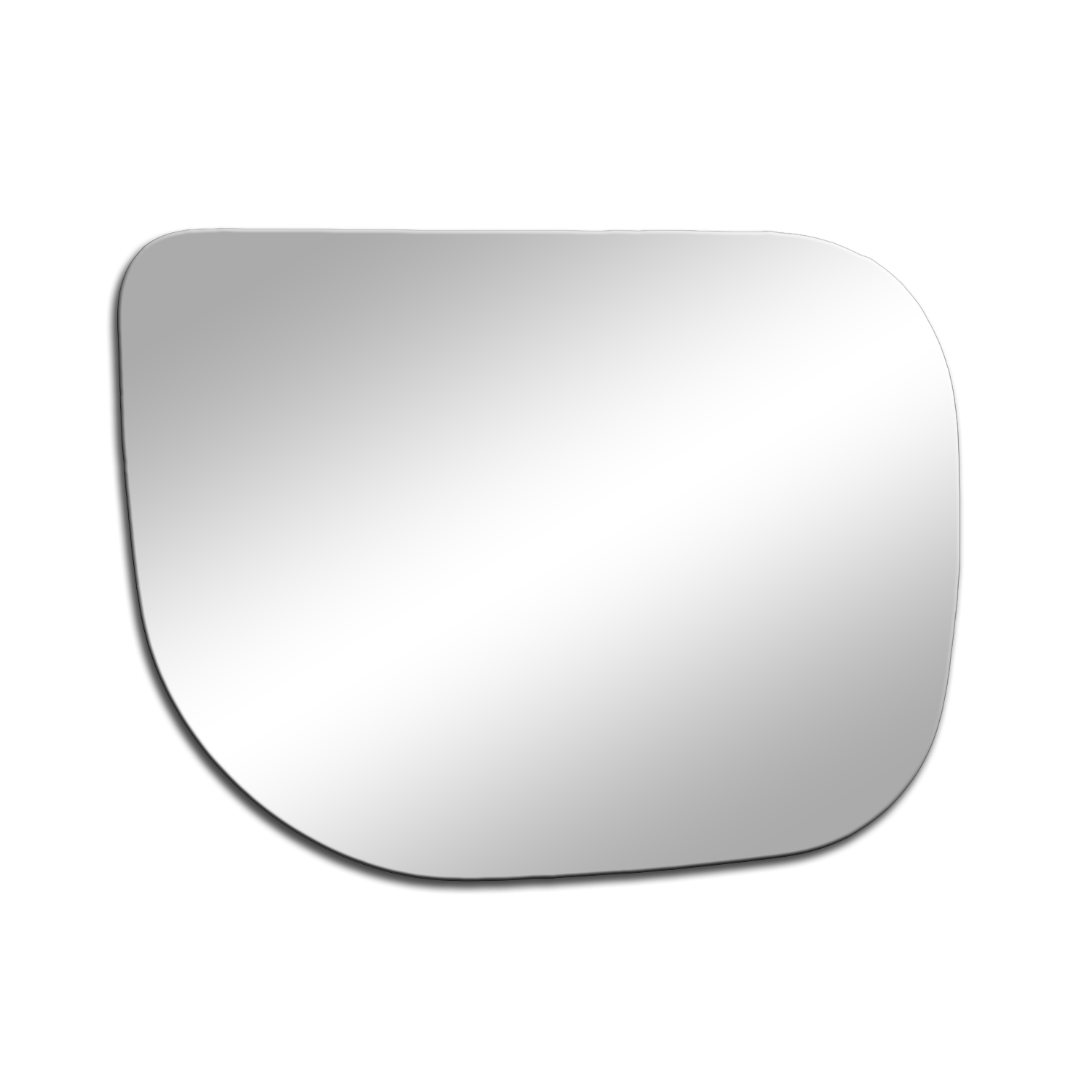 04-08 Nissan Titan Passenger Side RH Non-Heated Mirror Glass Replacement-image