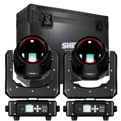 2Pcs New Version Sharpy Beam 7R 230W Moving Head Stage Light with Flightcase