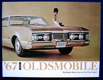 Prospekt brochure 1967 Oldsmobile Toronado   Ninety-Eight   F-85   4-4-2 (USA)