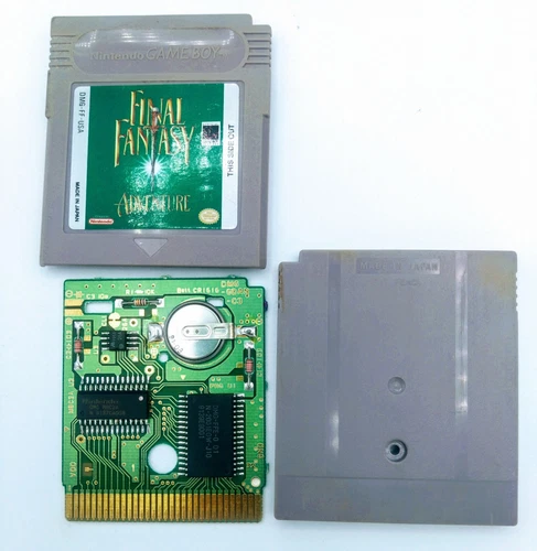 Final Fantasy Adventure Game Boy Nintendo GB Original Authentic Saves, Great