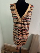 Bebe Moulder Plunging V-neck Sequin Dress Sz M Cocktail Mini Cruise