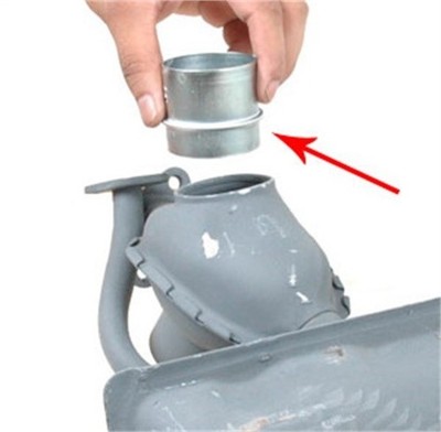 Heat Exchanger to Fresh Air Hose Connecting Pipe -  Pair - 113255165