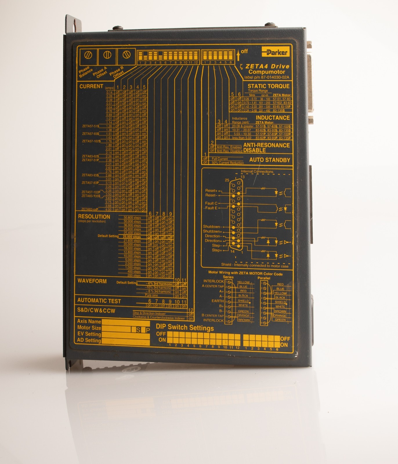 PARKER COMPUMOTOR ZETA4(57-51) DRIVE Used Functional