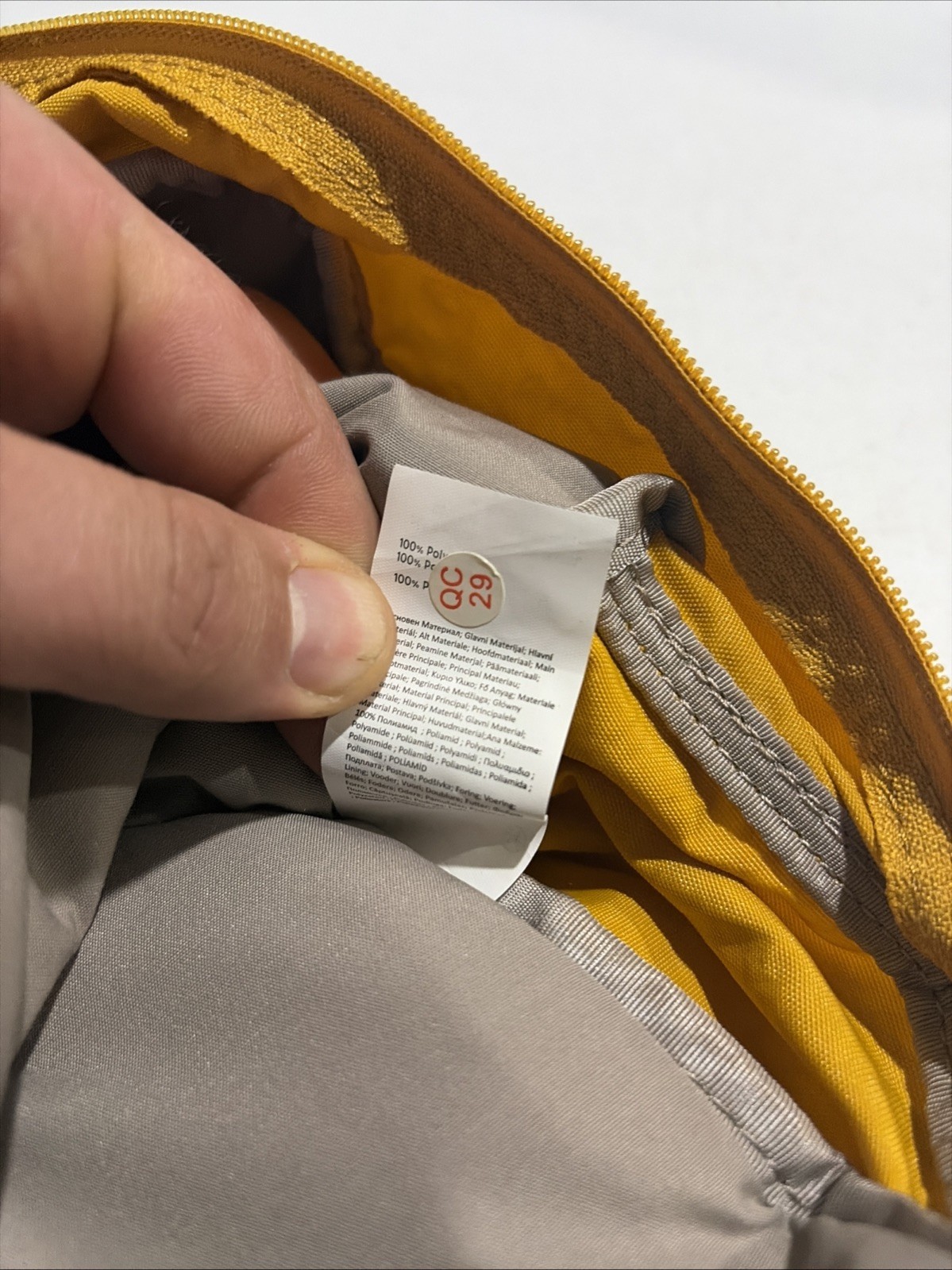 Kipling Back Pack Live Light Monkey Yellow 14” - image 16