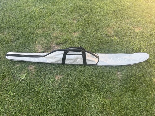 Jobe Single Waterski with Bindings and Gray Waterski Carry Bag