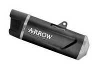 71969AKNT - Auspufftopf Arrow Indy Race Evo Dark Honda CB 650 R (24-25)