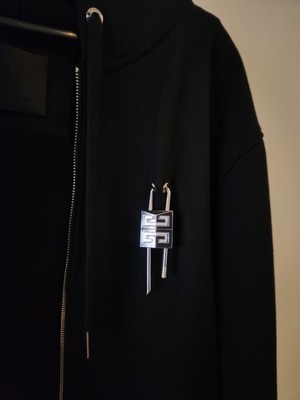 【GIVENCHY】ZIP-UP HOODIE Givenchy Zip up Hoodie Black Size XL | eBay