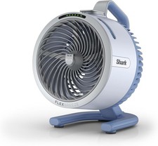Shark FlexBreeze HydroGo Cordless Fan, Indoor & Outdoor, Misting, FA050UK -Blue