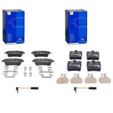 ATE BREMSBELÄGE VORNE+HINTEN passend für MERCEDES C-KLASSE W203 SLK R171 CLK 209
