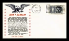 Dr Jim Stamps John F Kennedy First Day Of Issue Cover Khol Kraft Cachet