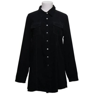 Gianini, Hemd, Größe: 40, Schwarz, Elasthan/Polyester, Einfarbig, Damen #AP0