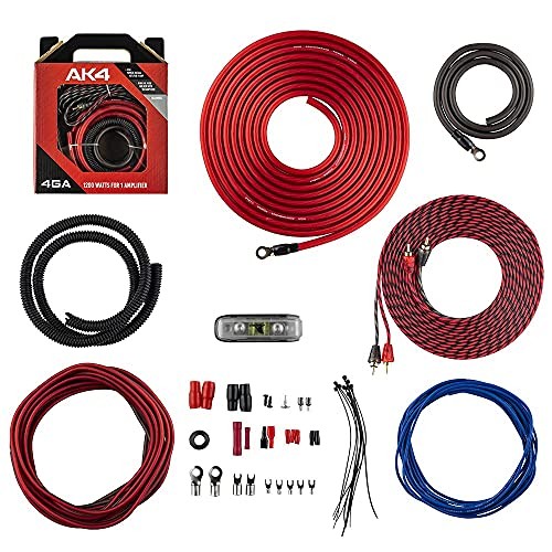  AK4 Complete CCA Amplifier Installation Wiring Kit - Ampkit Helps Make 4 Gauge - Picture 5 of 8