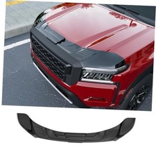Hood Protector Compatible with 2022-2026 Nissan Frontier Glossy Black