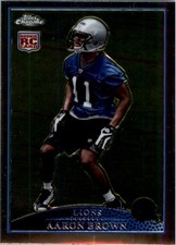 2009 Topps Chrome #TC111 Aaron Brown Rookie Card RC