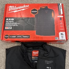 Milwaukee M12 AXIS XL Black Heated Vest Kit - M300B-21XL - Open Box - V4