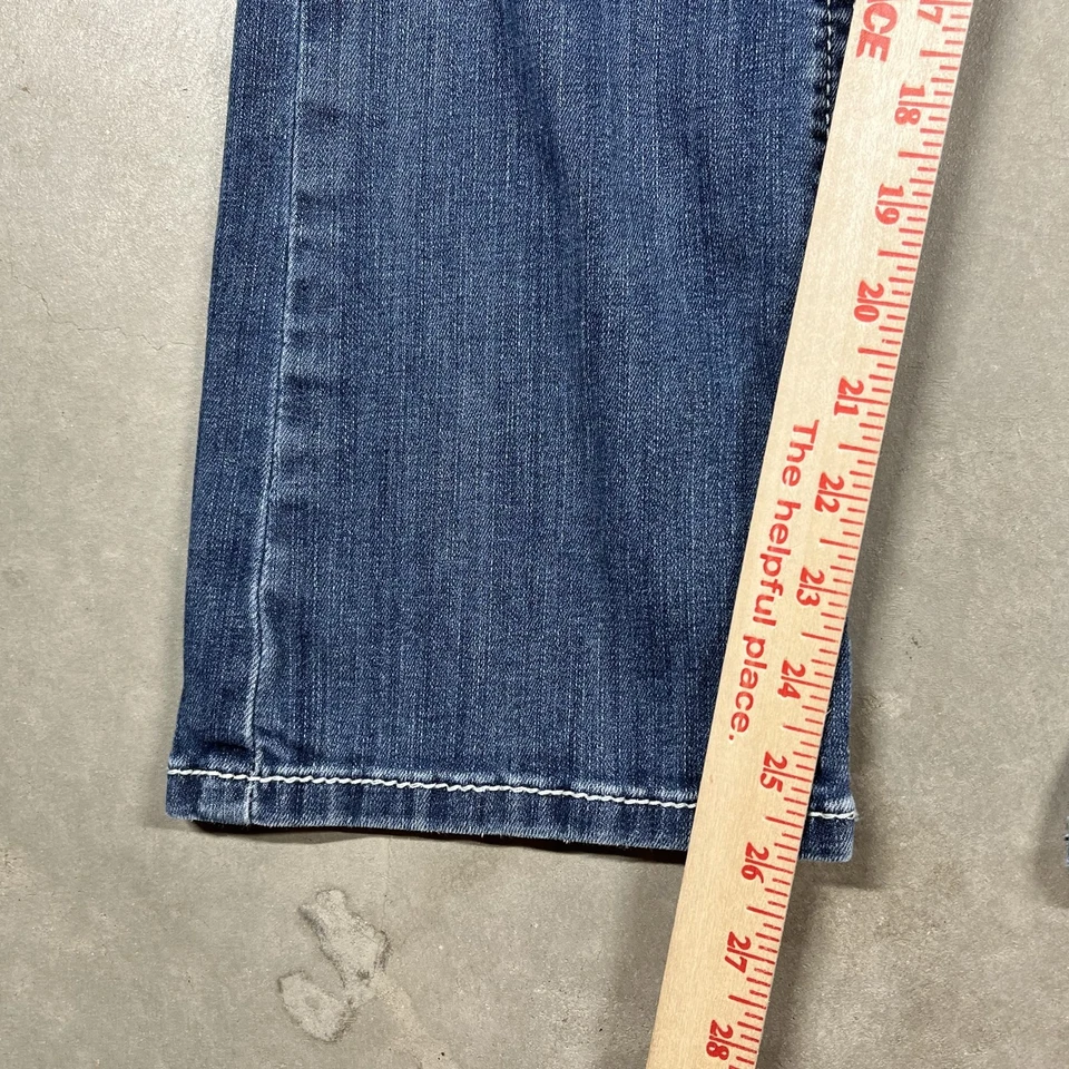 Джинсы Ariat для девочек 10 синяя джинсовая ткань - Изображение 4 из 4