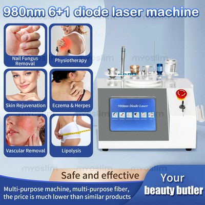 980nm 1470nm Diode Laser Machine for Beauty Endolaser Face Lift Fat Removal