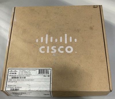 Open Box Cisco MIC-WIRED Wired Microphone Kit 68-6438-02 CP-8832