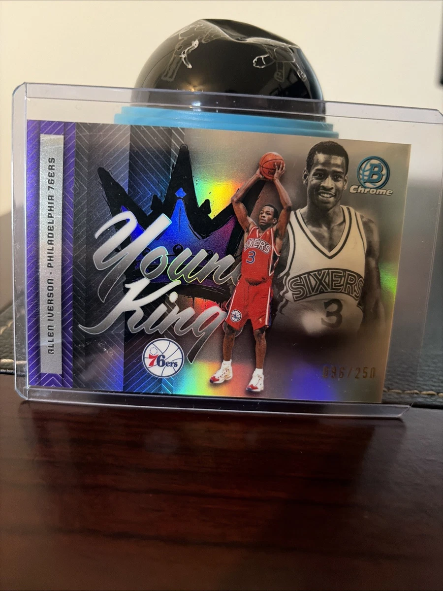Bowman Allen Iverson Basketball Serial Numbered Sports Trading