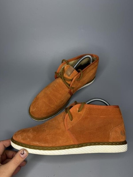Men Fred Perry Boots Coral 41.5