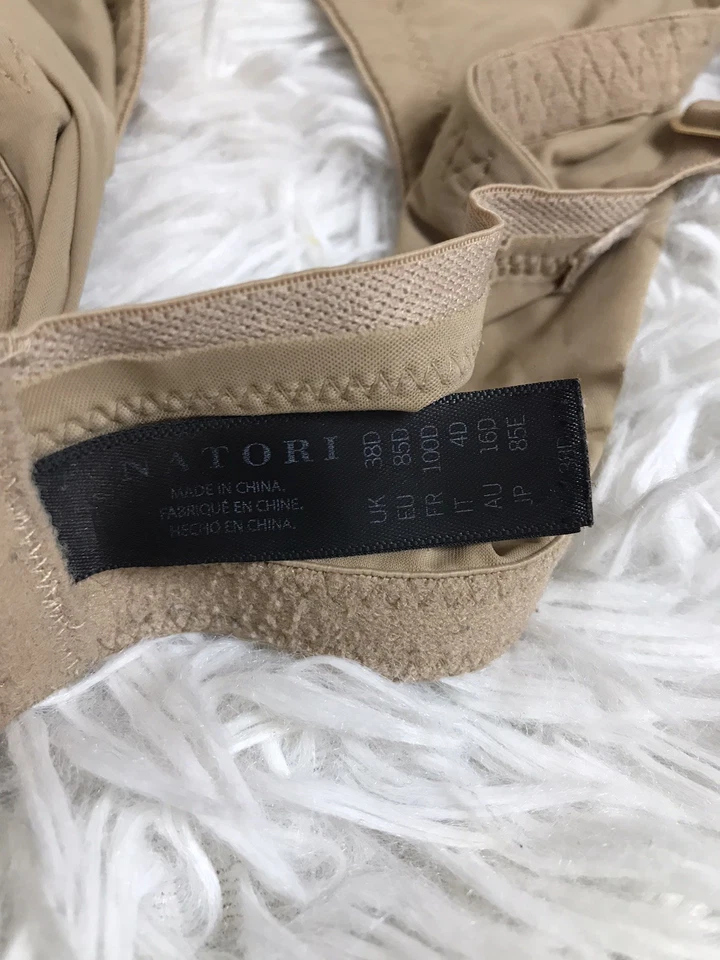 NATORI Dream Custom Full Coverage Underwire unlined Bra 38D strappy lace Straps - Image 4 of 4