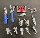 Lot Transformers G1 Soundwave Accesories Missile Canon Tape Parts AUTHENTIC 1984