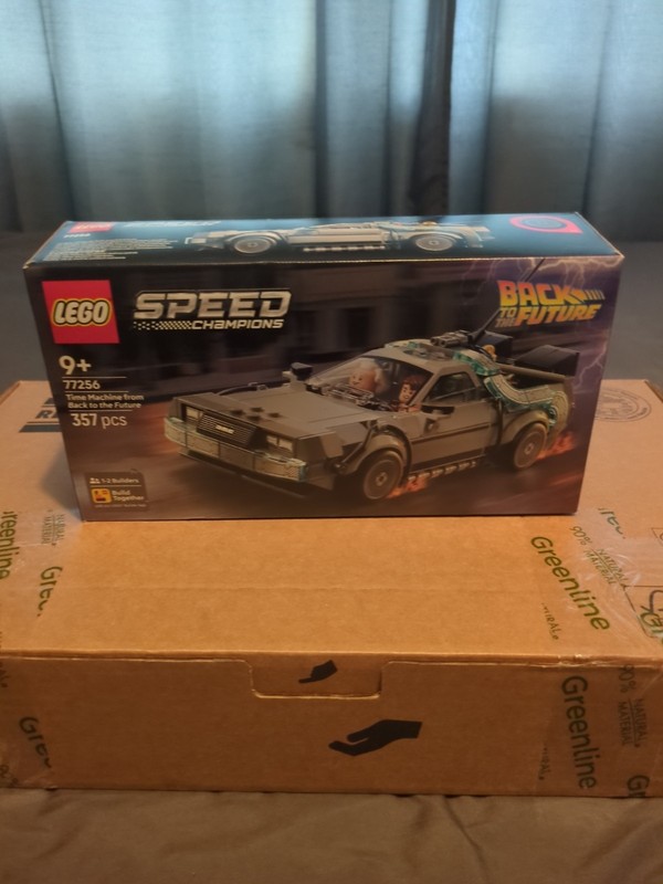 Lego Speed Champions Time Machine From Back To The Future 77256 Brand new