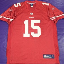 Authentic 2009 Michael Crabtree #15 San Francisco 49ers Reebok Jersey 52