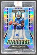 2023 Panini Rookies & Stars Anthony Richardson Airborne /25 Auto RC Colts CG4