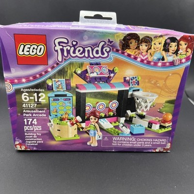 LEGO FRIENDS: Amusement Park Arcade (41127) Brand New In Sealed Damaged Box 2016
