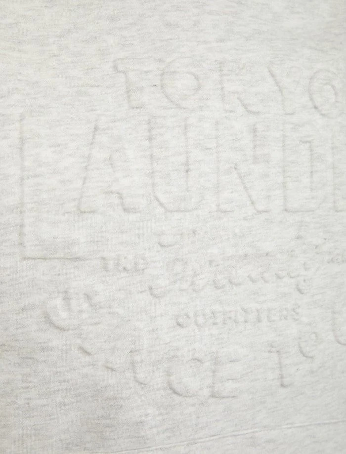 Sudadera con capucha pulóver polar con motivo en relieve Tokyo Laundry Tides para hombre - Ice Foto 3 de 3