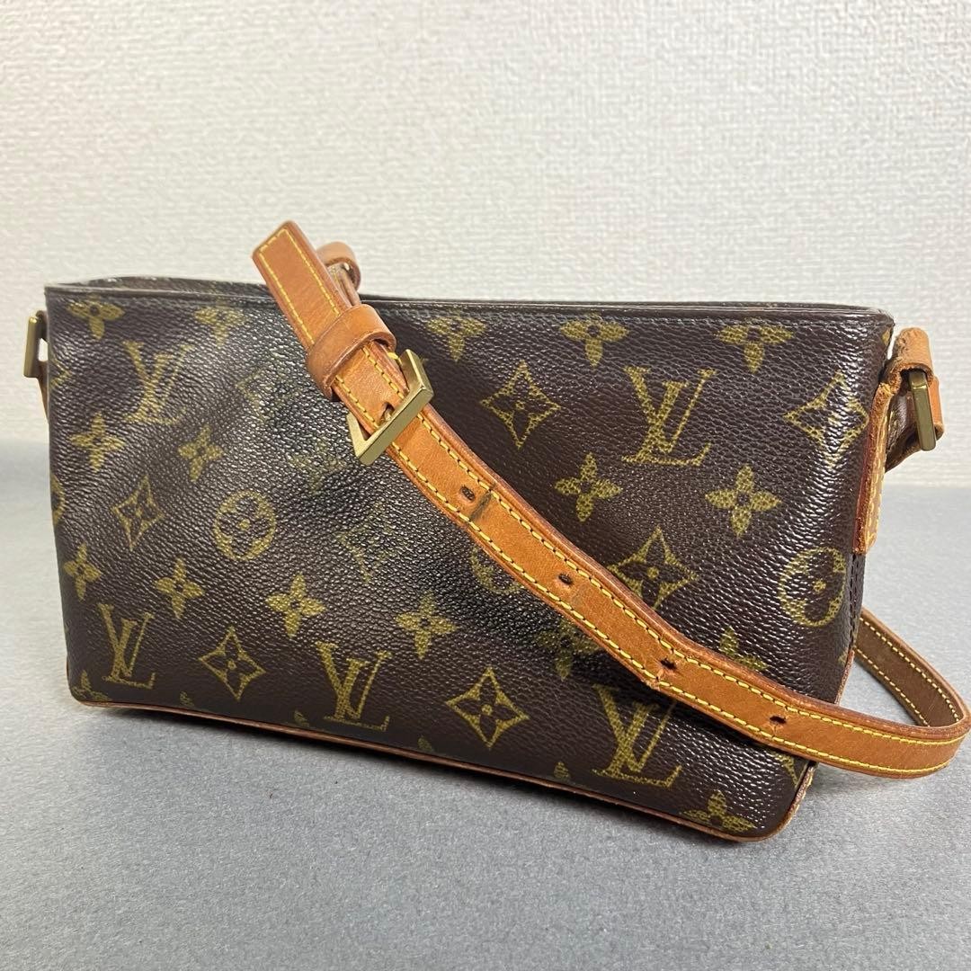 Louis Vuitton Monogram Trottier Shoulder Bag M51240 From Japan