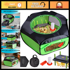 Chick Starter Kit Brooder Box with 10x 12 Heating Plate for Poultry Care