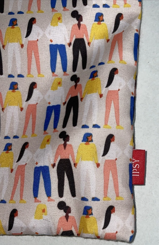 Ipsy Bags Lot of 8 Cosmetic Makeup Bags Beauty Pouches Zippered/ 1 Drawstring - Image 4 of 4