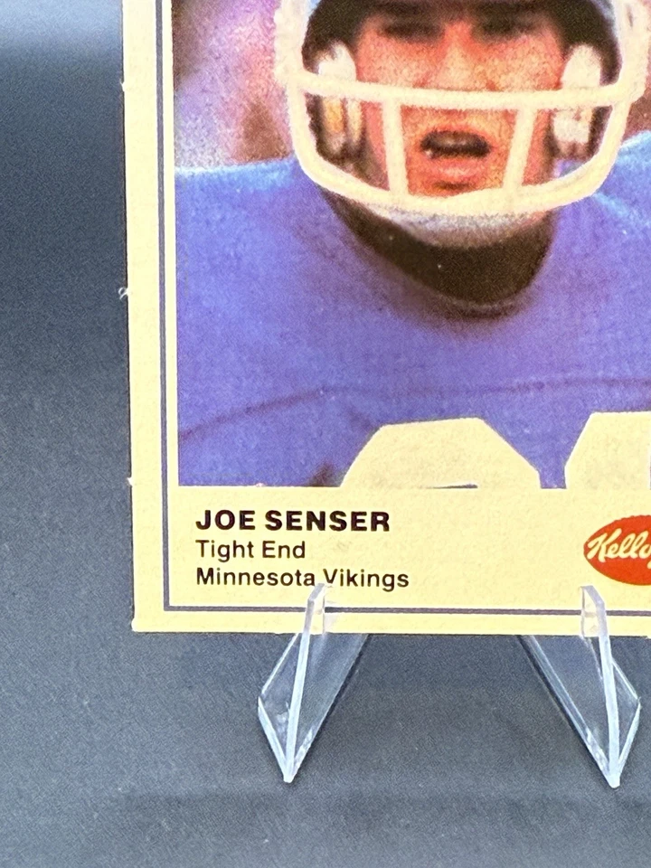 1982 年 Kelloggs Joe Senser 明尼苏达维京人 — 第 3/4 张图片