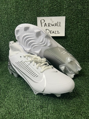 #ad Nike Vapor Edge Pro 360 2 White Silver Football Cleats Mens Size 13.5 DA5456 102 $124.99