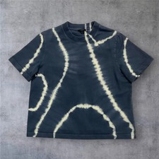 COS Women  s Navy Tie-Dye Short Sleeve T-Shirt, M